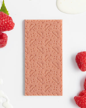 Raspberry Cream Oat Milk White Chocolate