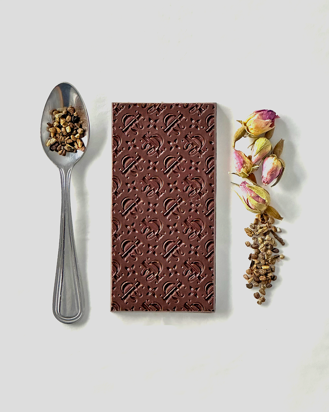 ROSE Texture Chocolate Bar Silicione Mold